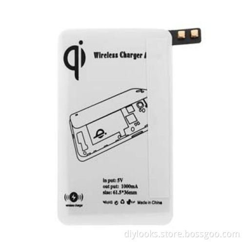 5V 1000mAh Wireless Mobile Charge Receiver for Qi Standard